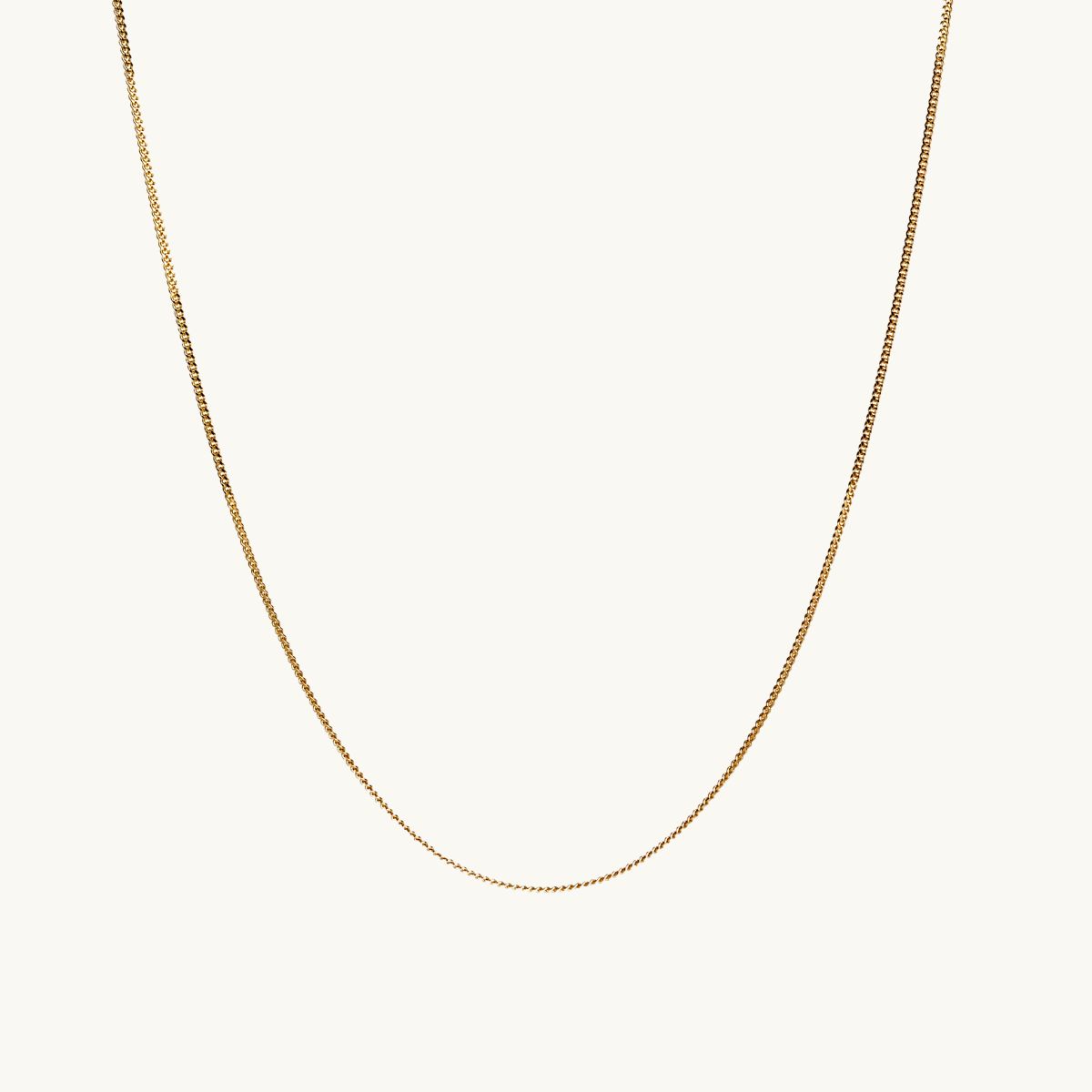 Necklace chain in gold