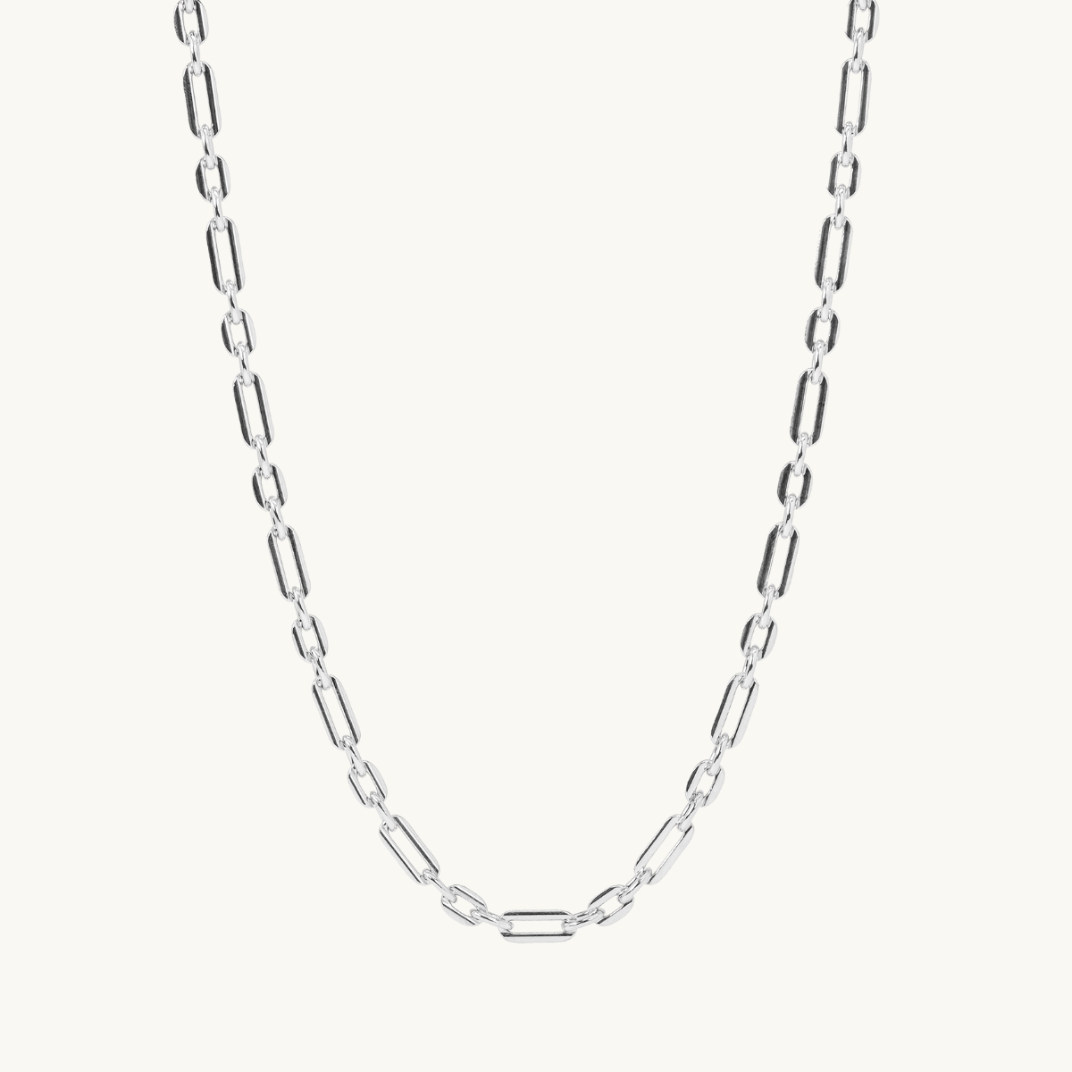 Chunky sterling store silver chain