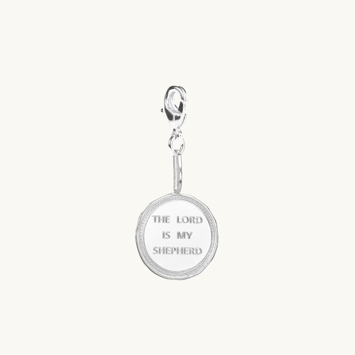 SHEPHERD WREATH COIN CHARM SILVER in the group SHOP / CHARMS at EMMA ISRAELSSON (charm017)