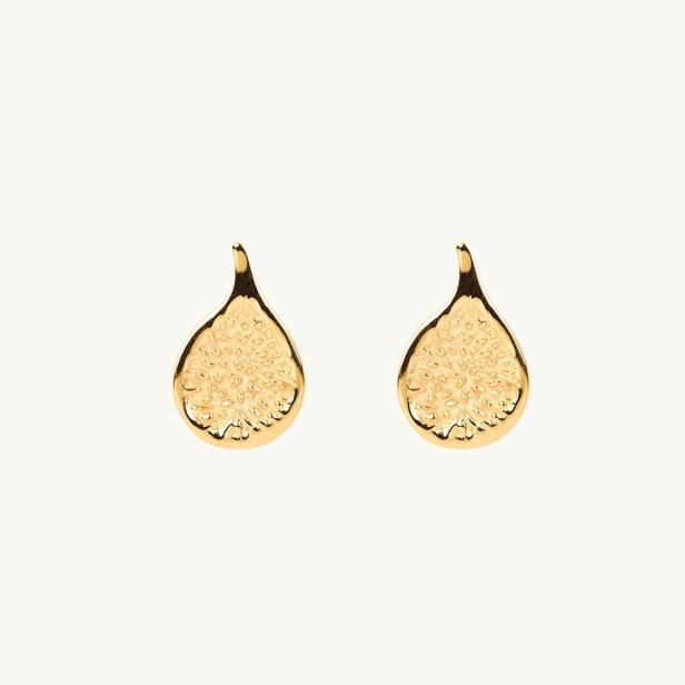 FIG EARRINGS GOLD