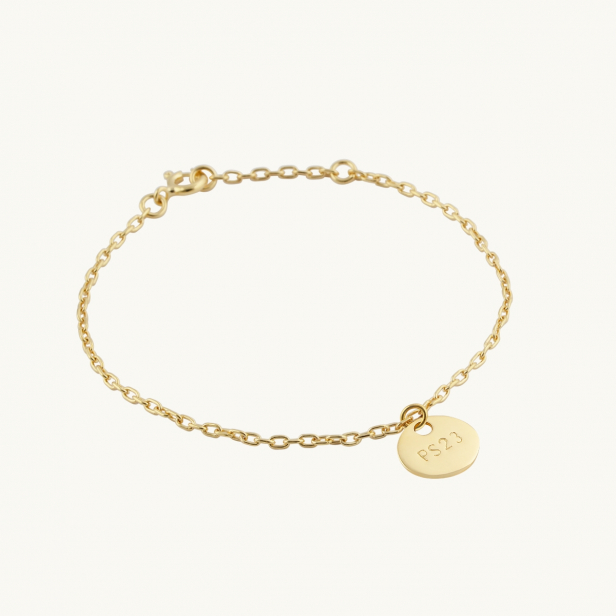 PS23 COIN BRACELET GOLD
