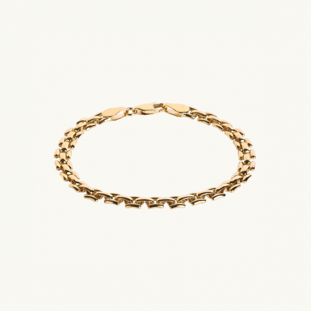 TRINITY LINK BRACELET GOLD