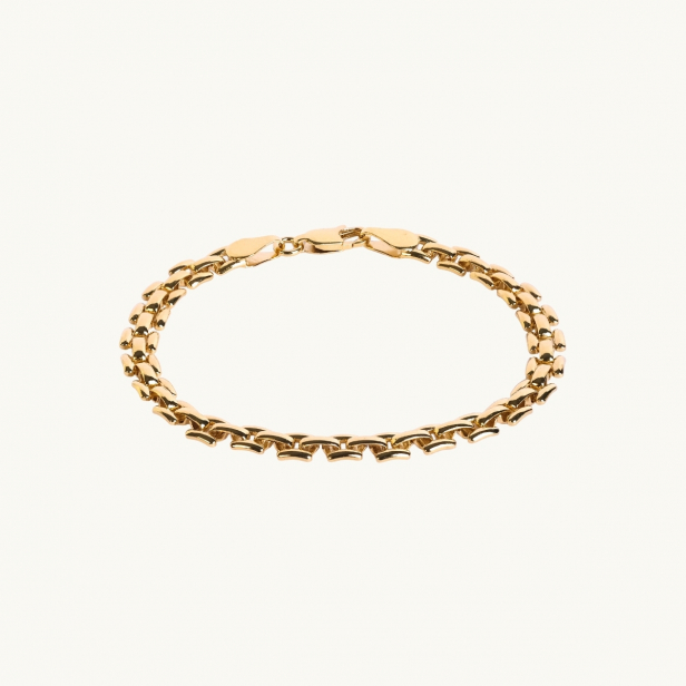 TRINITY LINK BRACELET GOLD