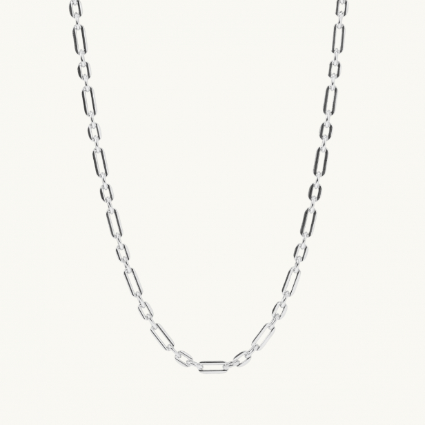 Thick silver chain men