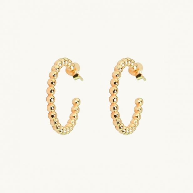GLOBE HOOPS GOLD