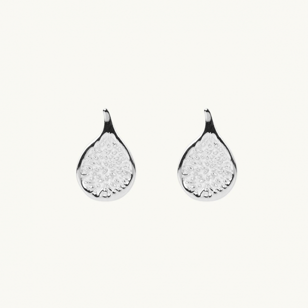 FIG EARRINGS SILVER