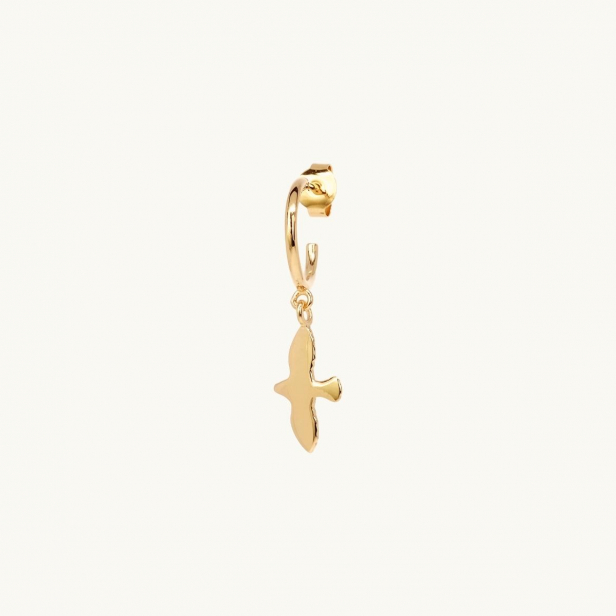 MINI DOVE M HOOP GOLD