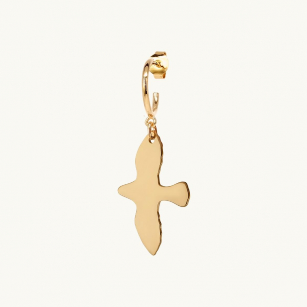 DOVE HOOP L GOLD
