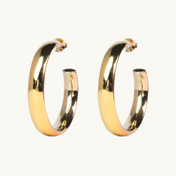 LARGE HOOPS GOLD
