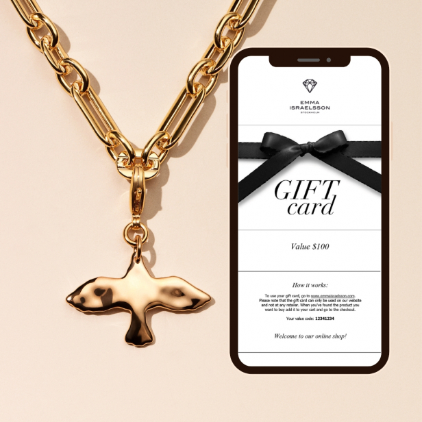 Gift card delivered digitally