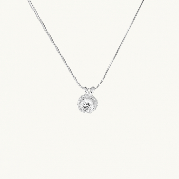 SMALL PRINCESS NECKLACE SILVER