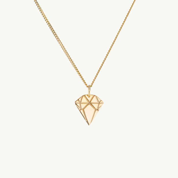 GOLDEN DIAMOND NECKLACE SMALL