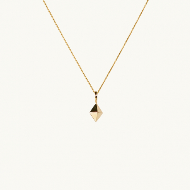 PPG DIAMOND NECKLACE GOLD SMALL 