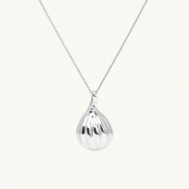 FIG NECKLACE SILVER