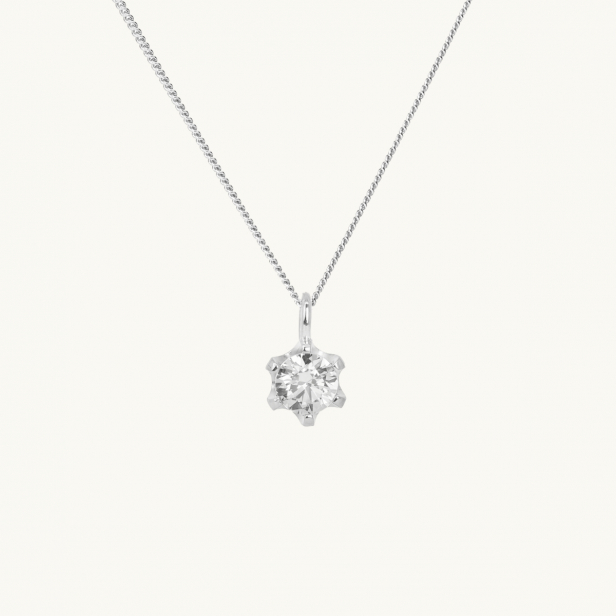 PRINCESS NECKLACE SILVER
