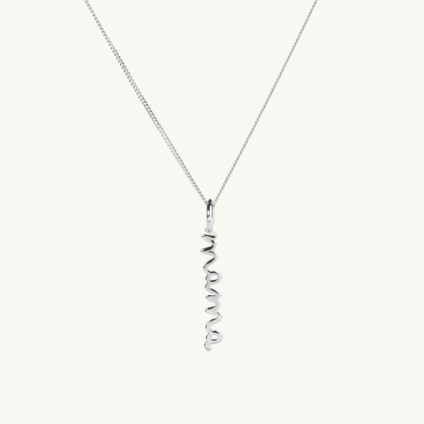 MAMA NECKLACE SILVER