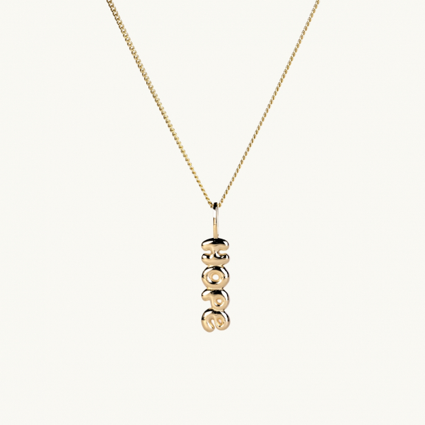 HOPE BUBBLE NECKLACE GOLD