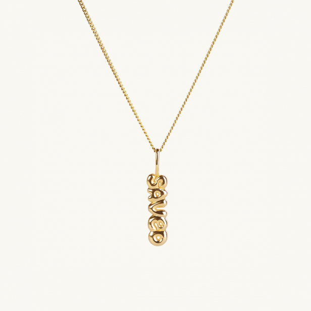 SAVED BUBBLE NECKLACE GOLD