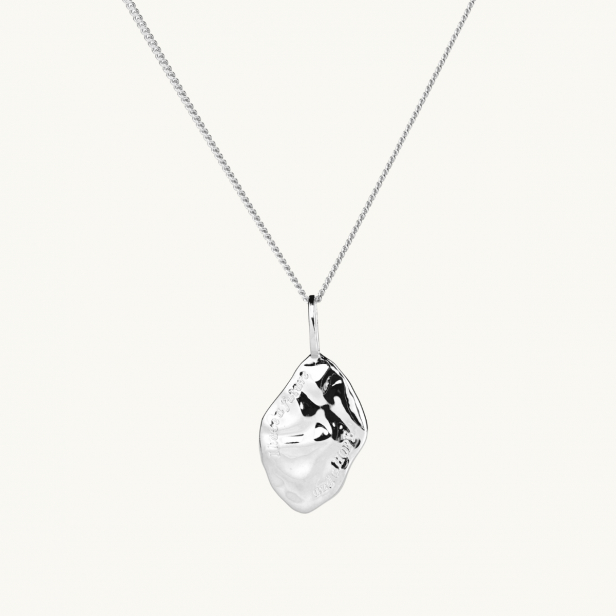 PEBBLE NECKLACE S SILVER