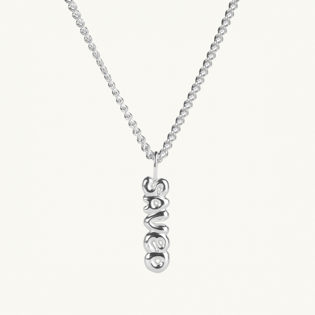 silver necklace saved 