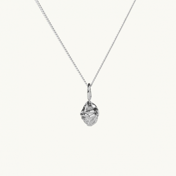 PRAY NECKLACE SILVER