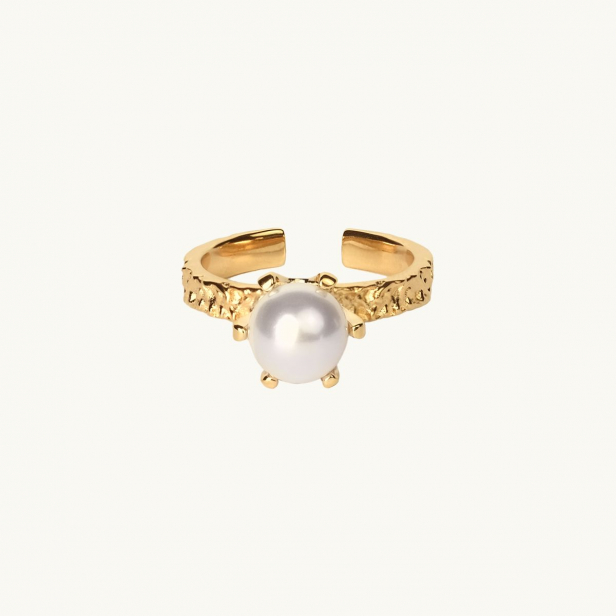 PEARL PRINCESS RING GOLD