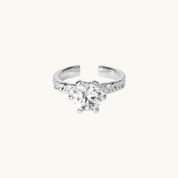 PRINCESS RING OPEN SILVER