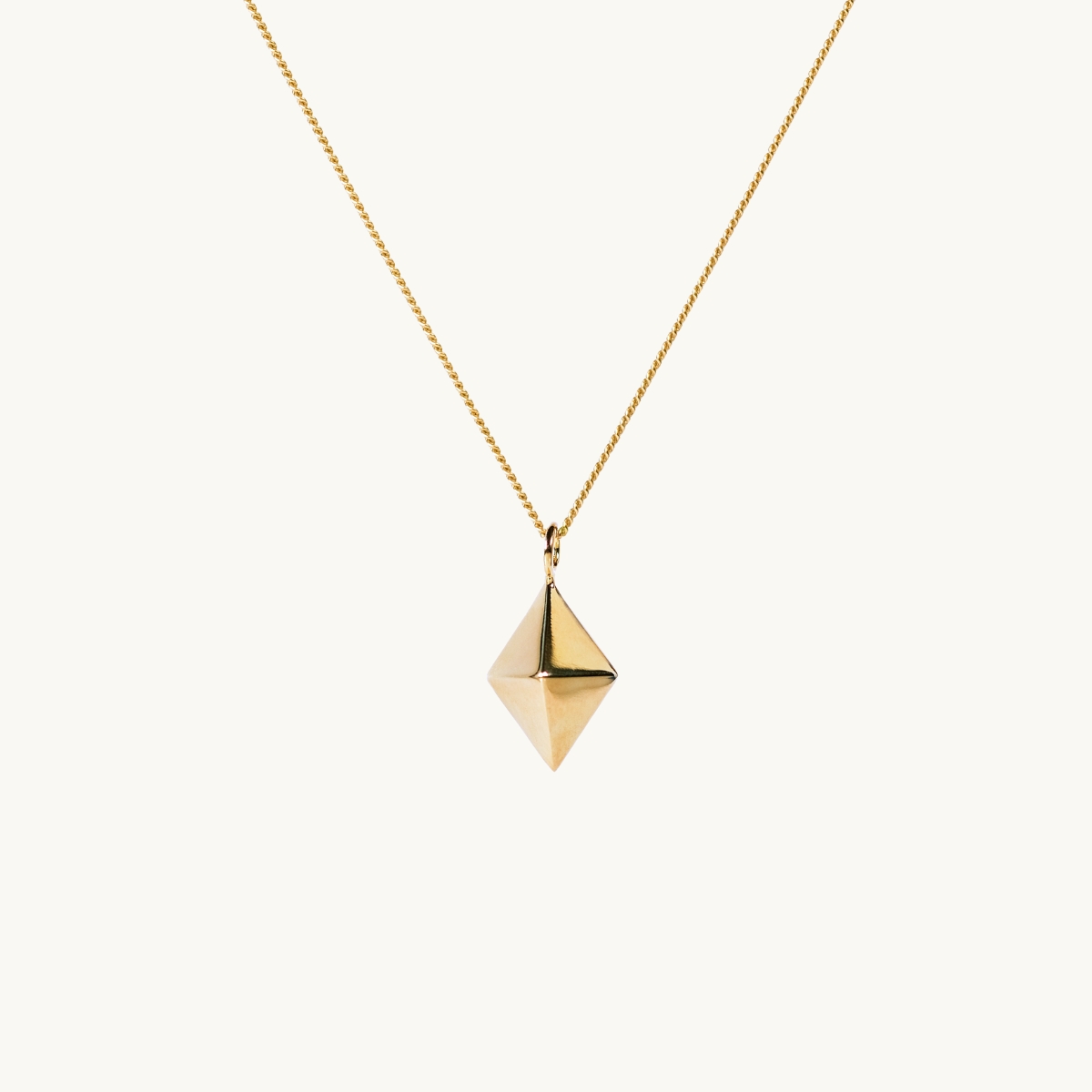 Necklace pendant large diamond ppg gold charity