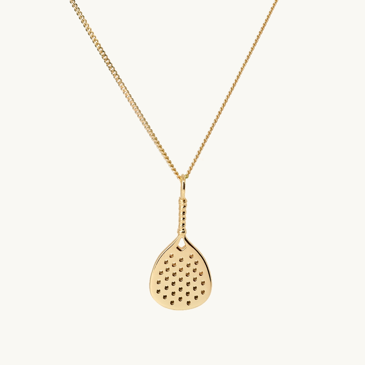 Necklace padel gold