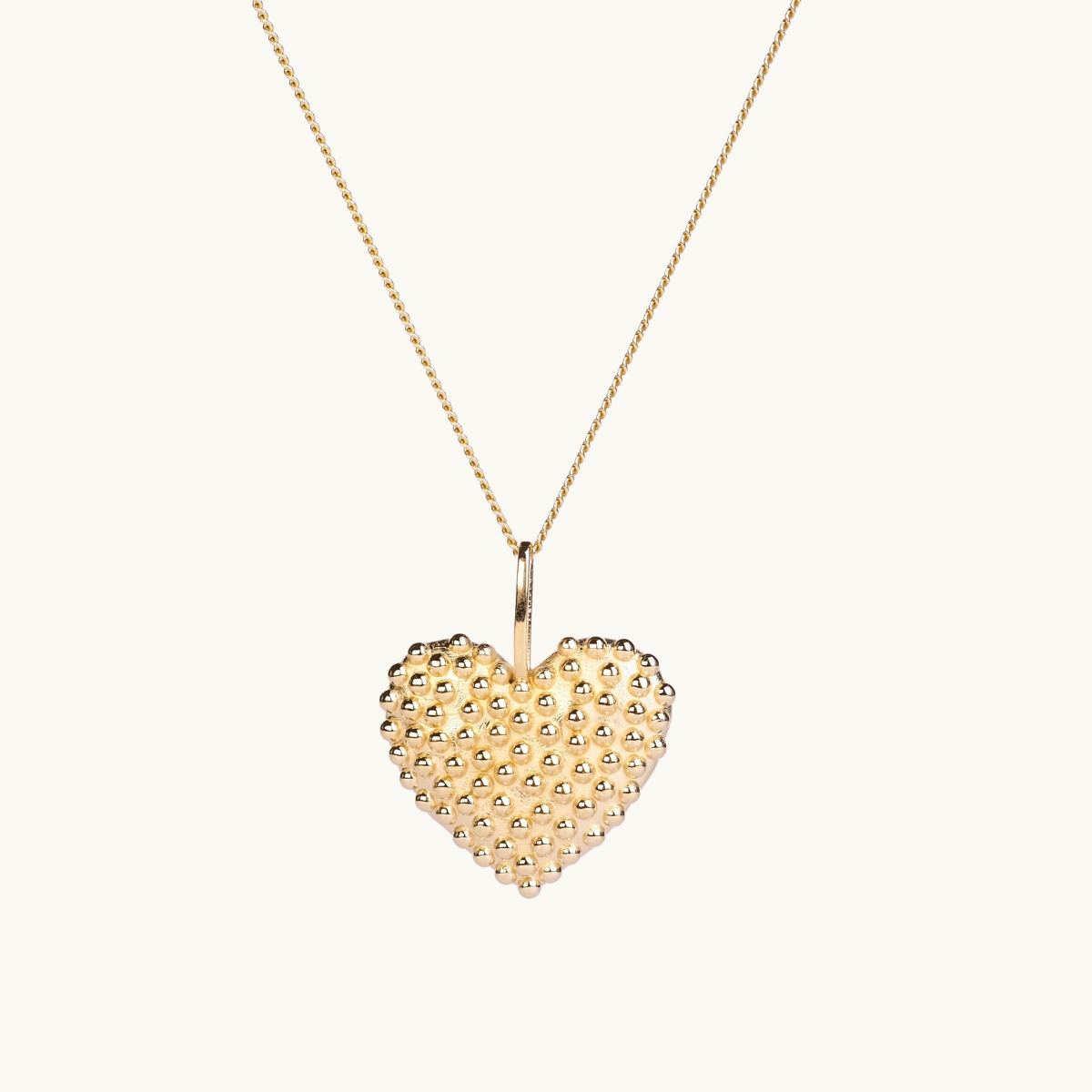 DEW HEART NECKLACE GOLD in the group SHOP / NECKLACES at EMMA ISRAELSSON (neck169)