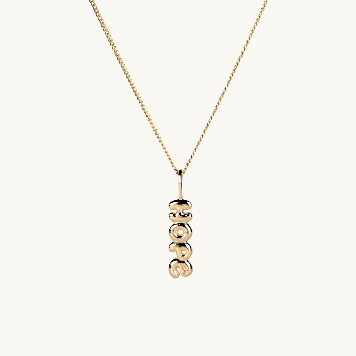 HOPE BUBBLE NECKLACE GOLD in the group SHOP / GOLD at EMMA ISRAELSSON (neck199)