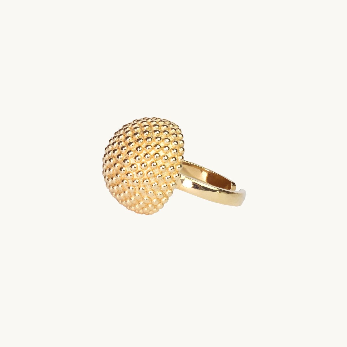 Gold ring Dew Globe