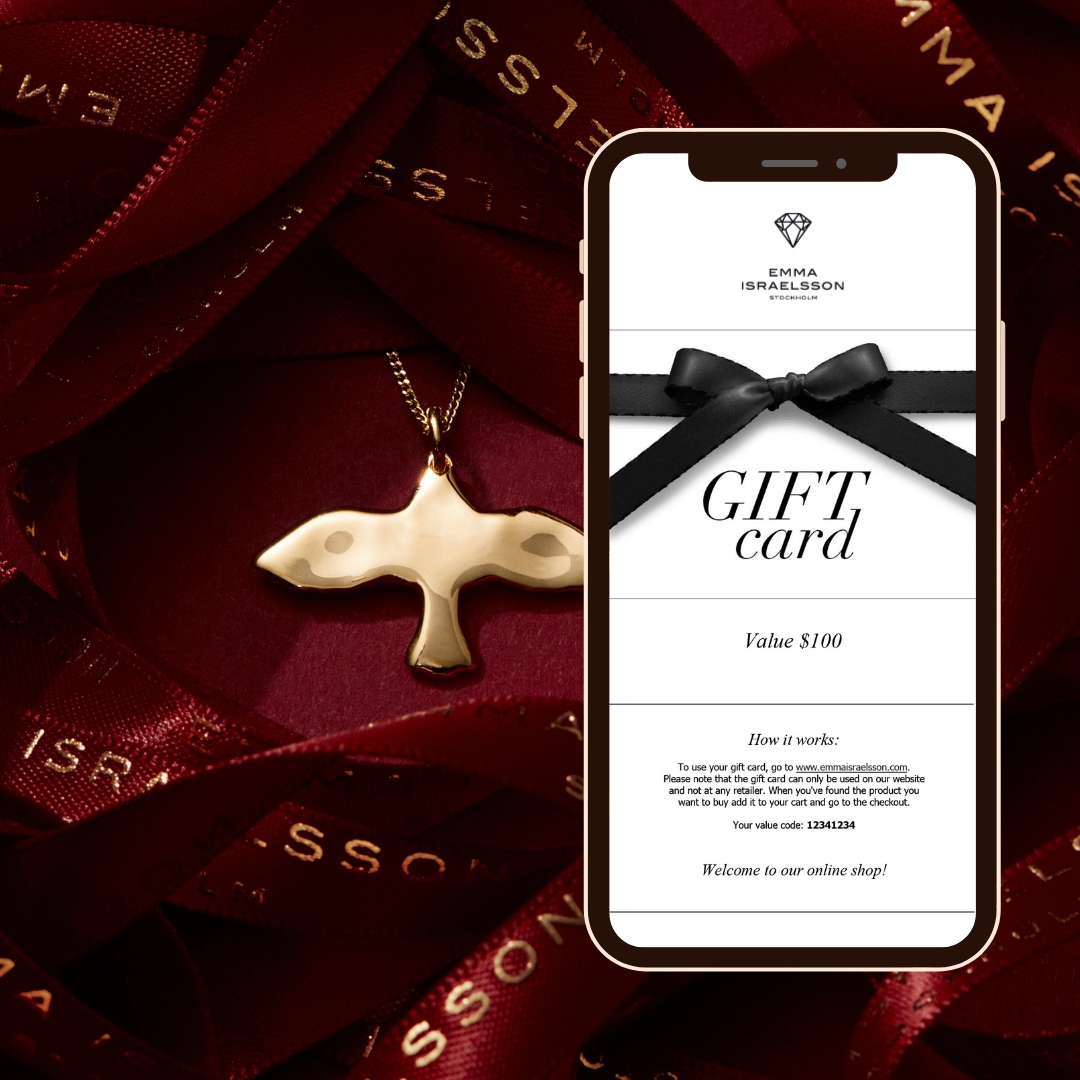 Gift card delivered digitally