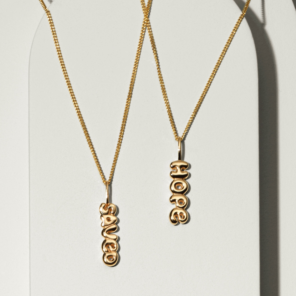SAVED BUBBLE NECKLACE GOLD