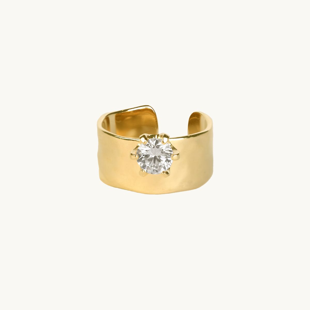 ORGANIC PRINCESS RING S GOLD 