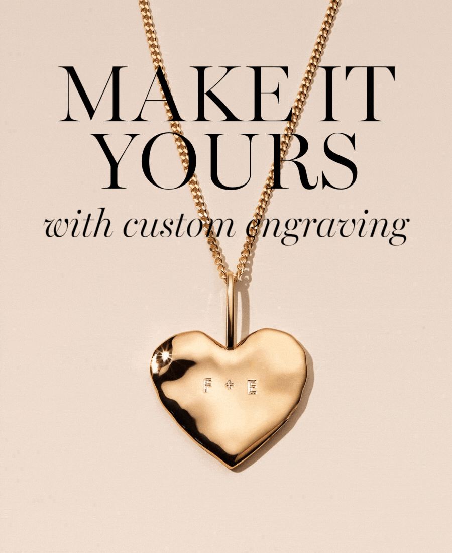 Make it yours with custom engraving