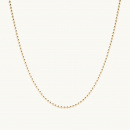 Necklace chain globe gold 