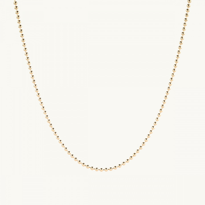 Necklace chain globe gold