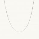 Necklace curb chain in silver