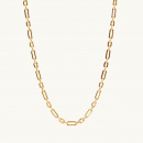 Chunky necklace chain i gold