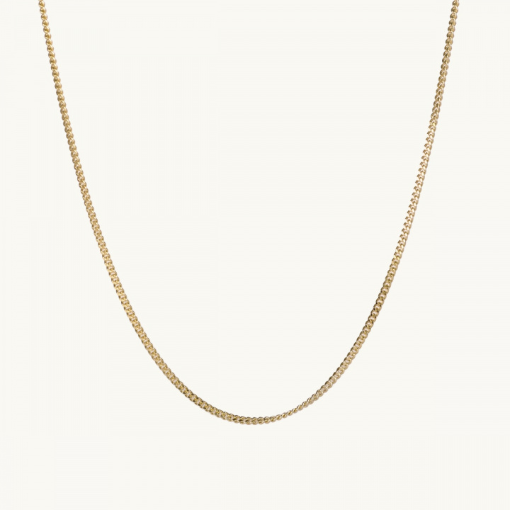 a chunky chain in gold