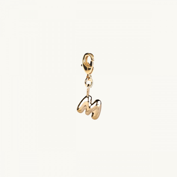 bubble letter on a charm