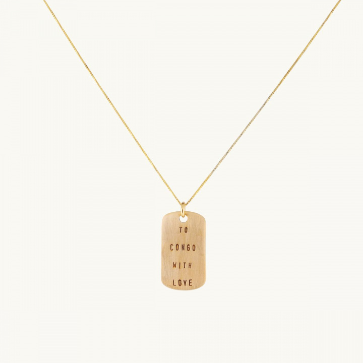 Necklace pendant to congo with love charity