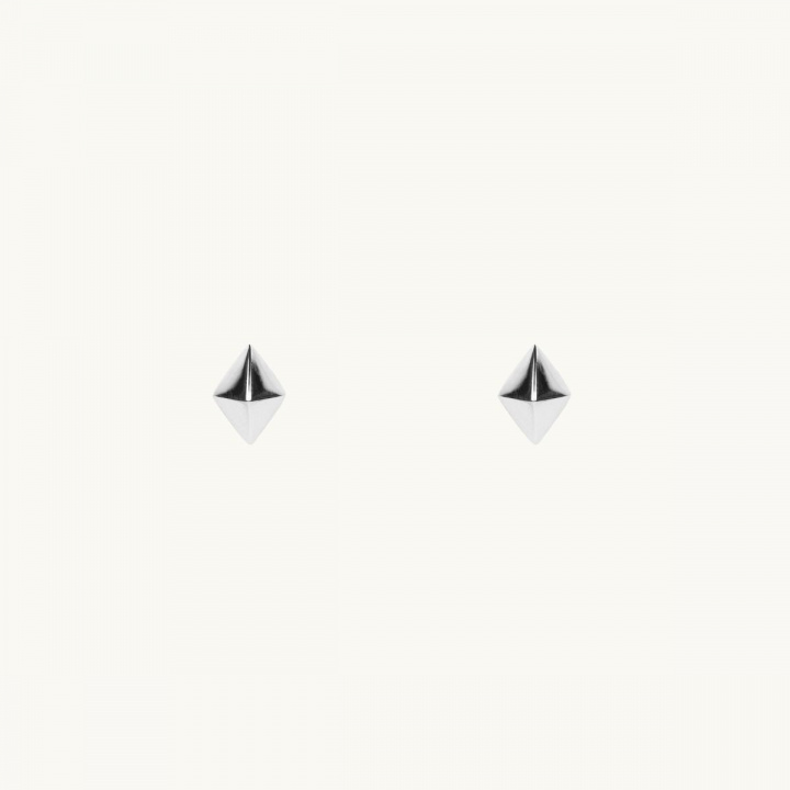 Earrings pins small diamond ppg gold charity