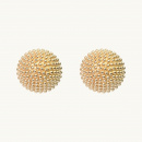 Dew Globe earrings in gold
