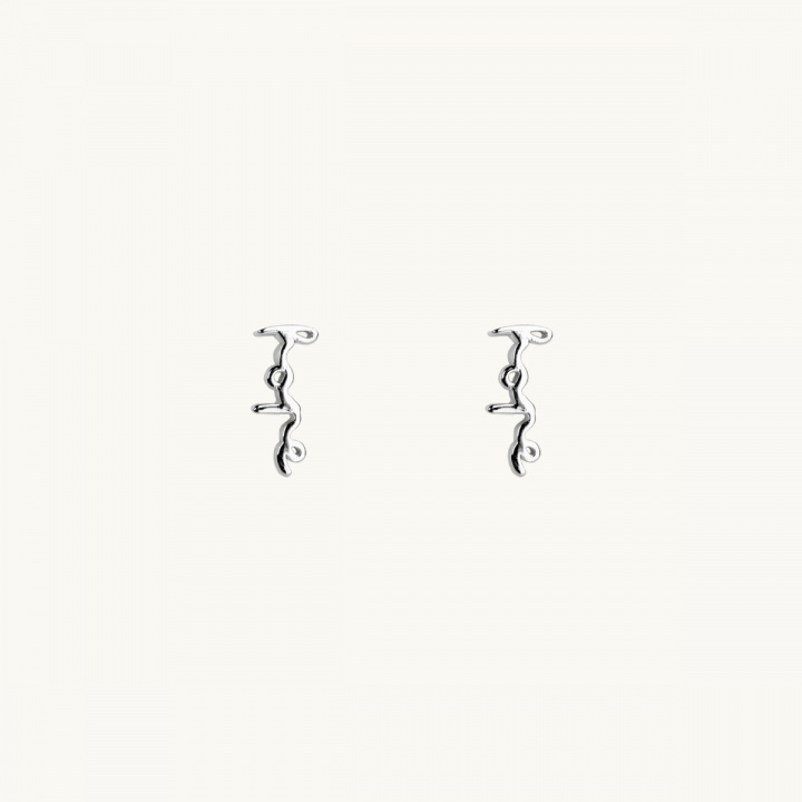 tiny pin earrings with the text Hope