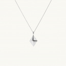 PPG DIAMOND NECKLACE SILVER LARGE 