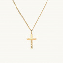 Cross necklace gold