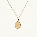 Fig necklace gold