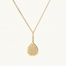 Necklace padel gold